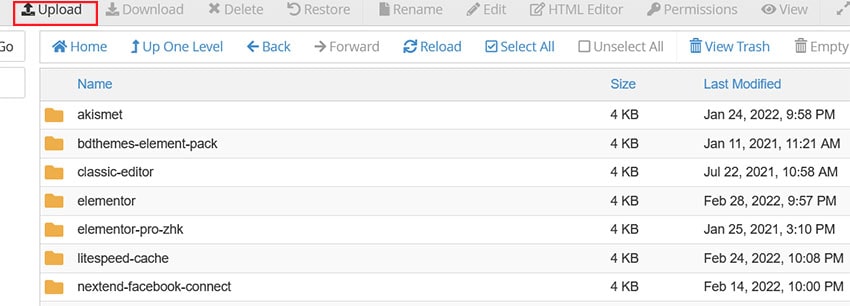 upload plugin in wordpress